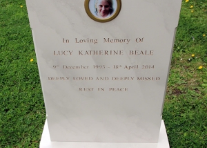 EastEnders - Lucy Beale Gravestone